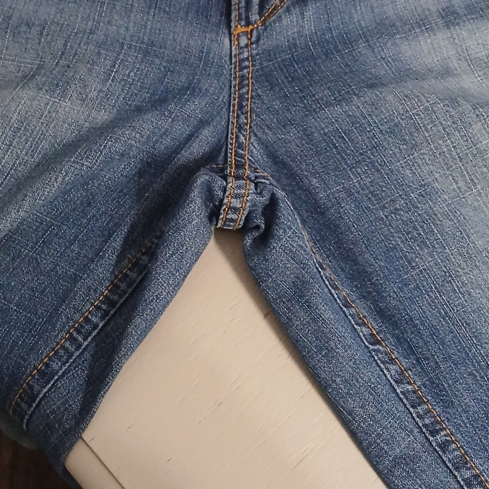 Eddie Bauer Women's Blue Jeans, Gentle Used SZ 10, Straight Leg - Picture 8 of 8
